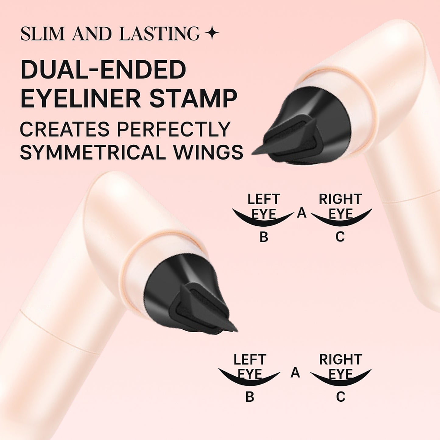 Perfect Wing™ Dual-Ended Eyeliner Stamp