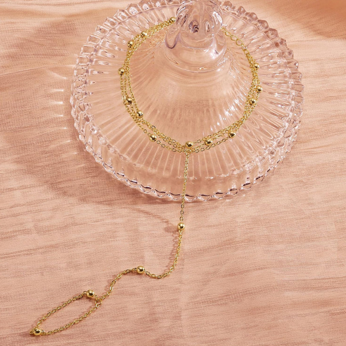 Signature 14K Gold Hand Chain