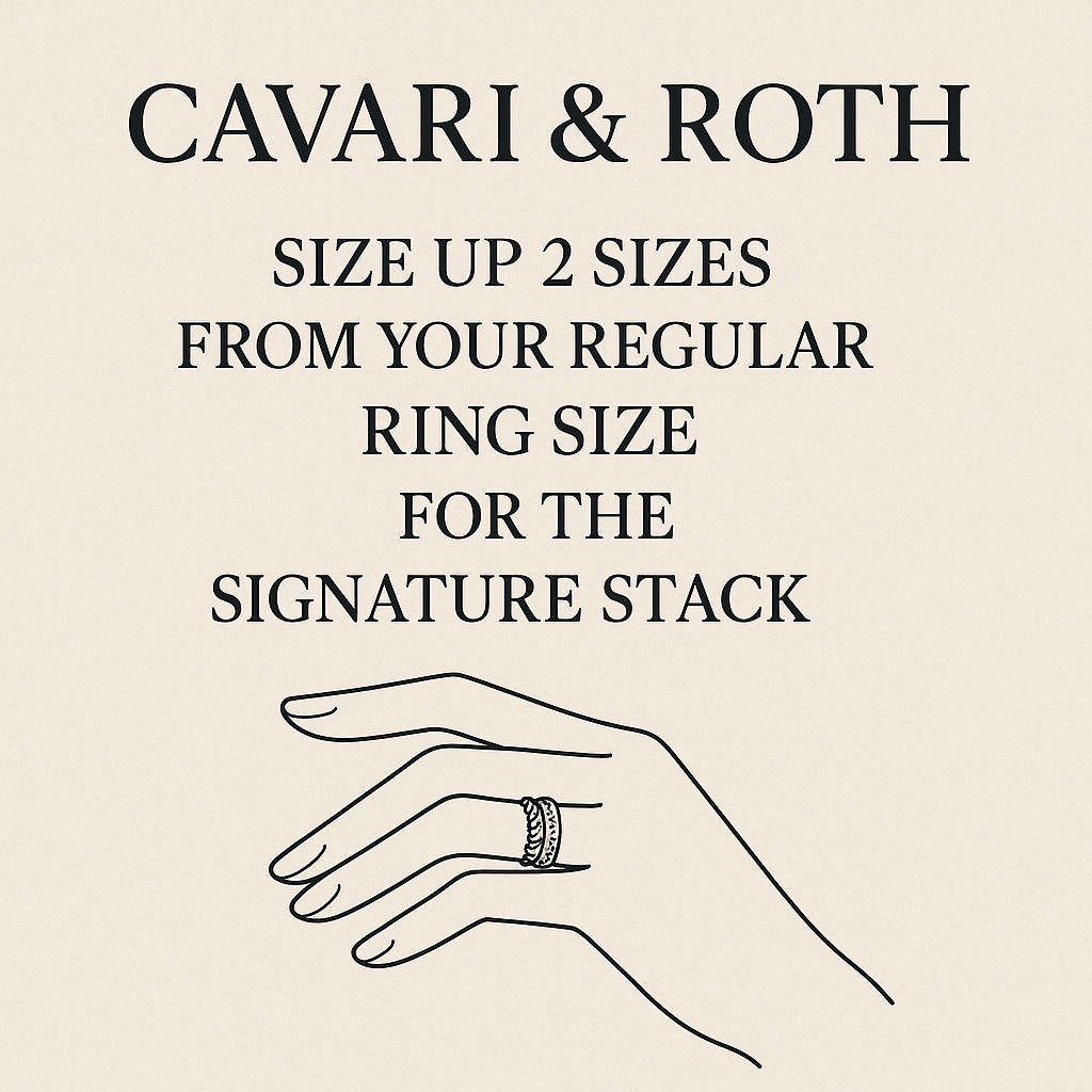 Luxe Interlinked Stacking Rings
